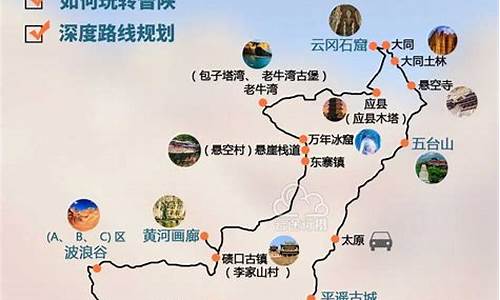 陕西旅游路线行程_陕西旅游路线行程图